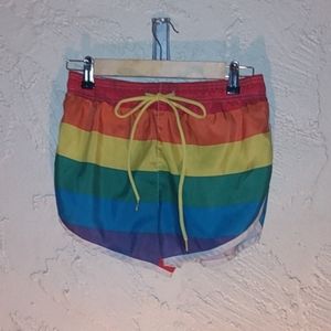 Rainbow Gym Shorts